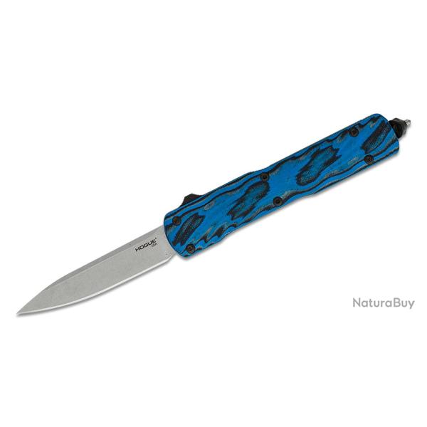 Couteau Automatique OTF Hogue Counterstrike Lame Acier CPM 20CV Manche Blue G-Mascus USA HO34873