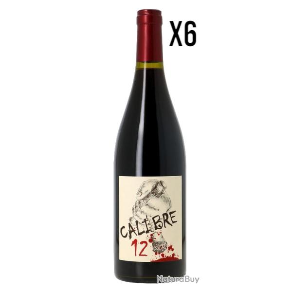 Domaine MONTROZIER "Calibre 12" IGP Aveyron, 2022, le carton de 6 bouteilles