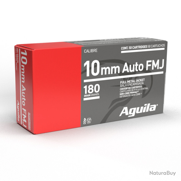 Balles Aguila FMJ - 10mm Auto