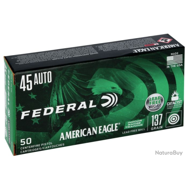 Balles Federal Lead Free Ball - 45 Auto