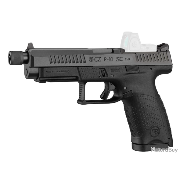 Pistolet CZ P-10SC Optic Ready Filet� - 9 mm
