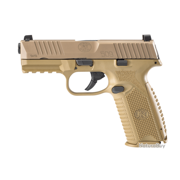 Pistolet FN Herstal FN-509 - 9 mm / FDE