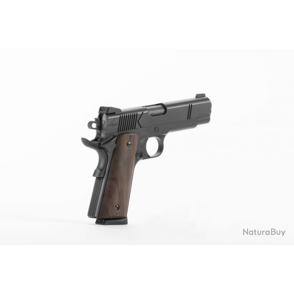 Pistolet LegacyArm King 11 Trophy Master - Noir / Bois / 45 ACP