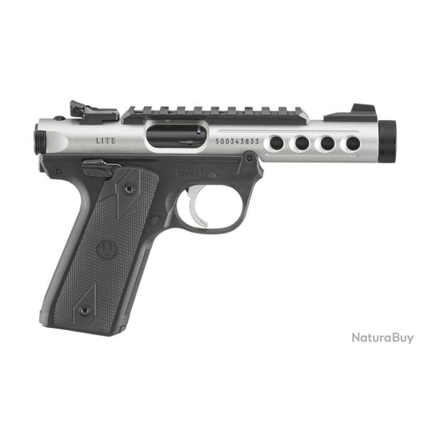 Pistolet Ruger Mark IV Hunter 22/45 Lite - 22 LR / Gris anodis� - canon noir / Filet�