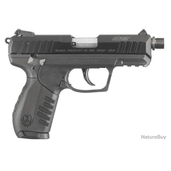 Pistolet Ruger SR22 - 22 LR / 3.5" / Noir filet�