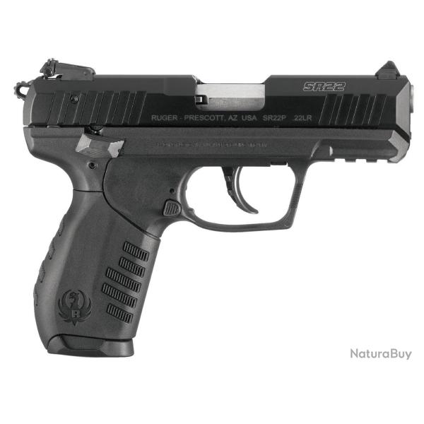 Pistolet Ruger SR22 - 22 LR / 4.5" / Noir