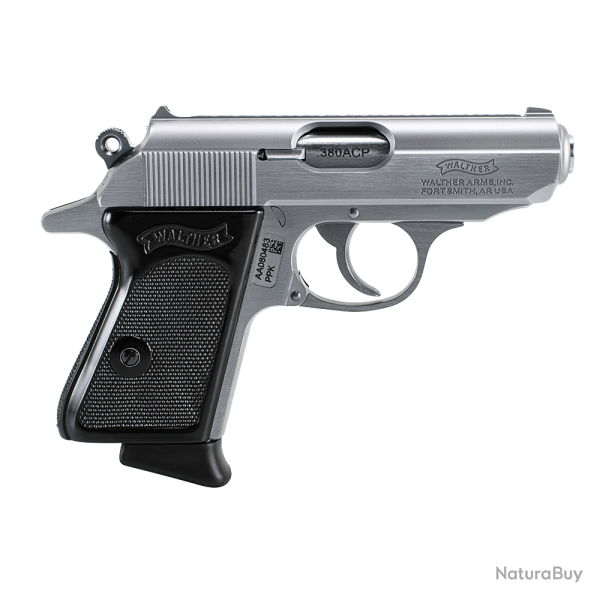 Pistolet Walther PPK - 380 ACP / Inox
