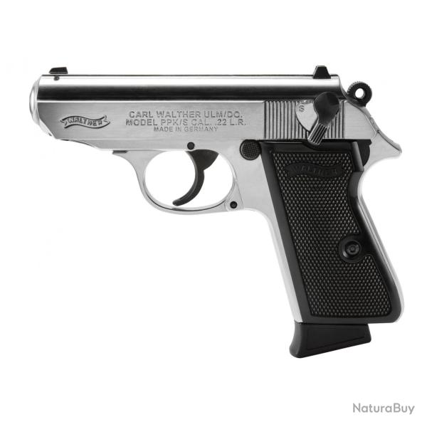 Pistolet Walther PPK/S - 380 ACP / Inox