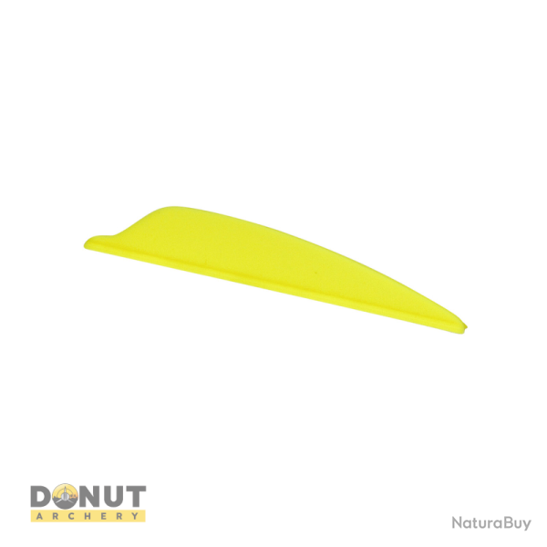 Plume de fl�che Plastique Flex-Fletch FFP187 - Jaune Fluo