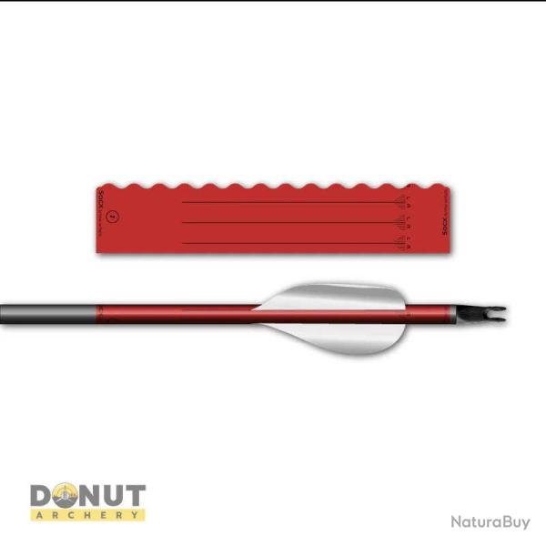 Wraps fl�che Socx Confort Wave ACE - Rouge Fluo