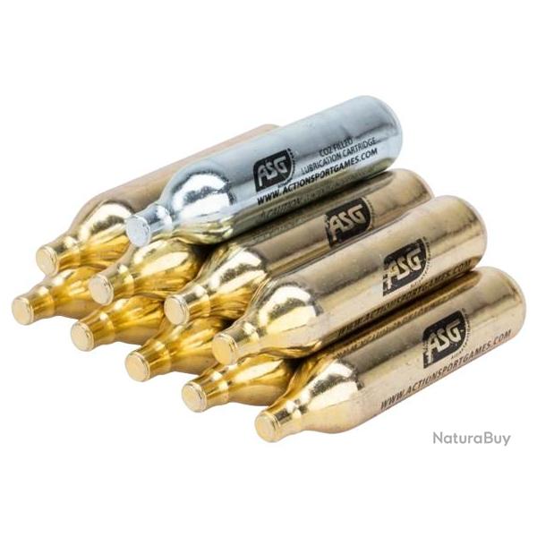 CARTOUCHES CO2 ULTRAIR ASG 12GRS X9 ET 1X ENTRETIEN "ASG"