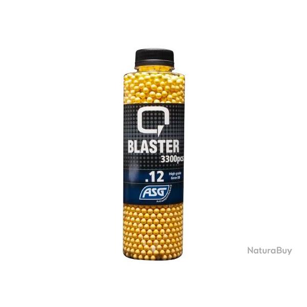 BILLES 0.12G Q BLASTER EN BOUTEILLE DE 3300 "ASG"