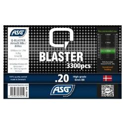 BILLES 0.20G Q BLASTER EN BOUTEILLE DE 3300 "ASG"