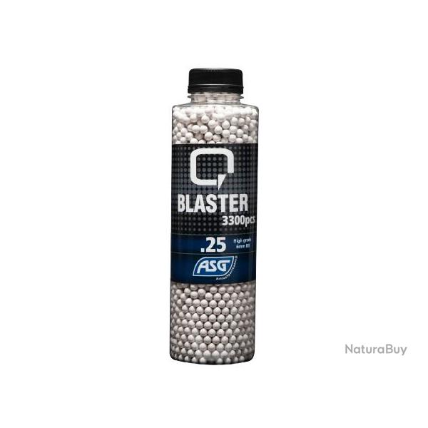 BILLES 0.25G Q BLASTER EN BOUTEILLE DE 3300 "ASG"