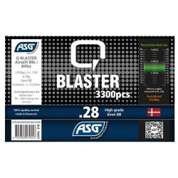BILLES 0.28G Q BLASTER EN BOUTEILLE DE 3300 "ASG"