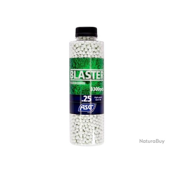 BILLES 0.25G BLASTER EN BOUTEILLE DE 3300 "ASG"