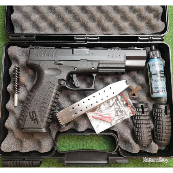 Pistolet semi-automatique HS PRODUKT mod�le SF19 5.25 - Calibre 9x19 - Mallette ABS, 2 chargeurs (Oc