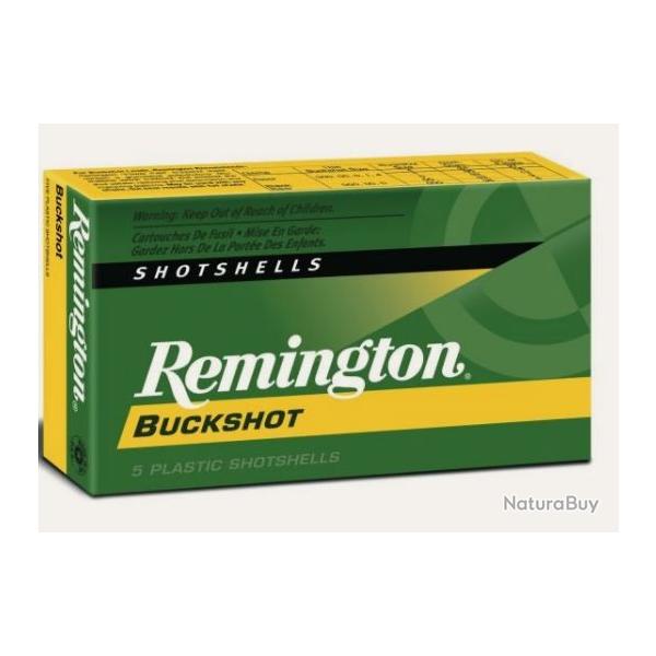 Chevrotines Remington Magnum Buckshot cal.12/76 10 grains par 25