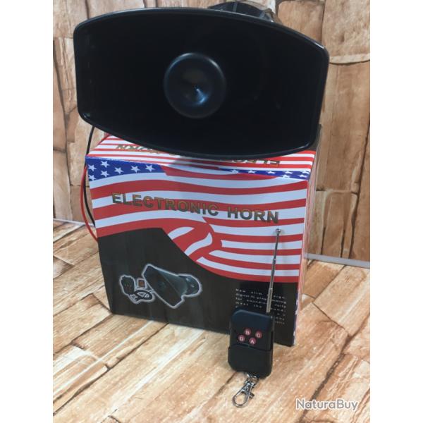 Avertisseur sir�ne 12 volts 4 tonalit�s