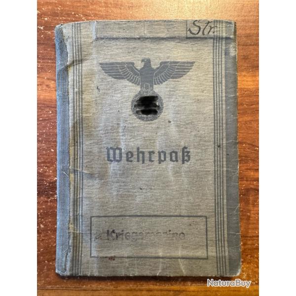 Wehrpass Kriegsmarine