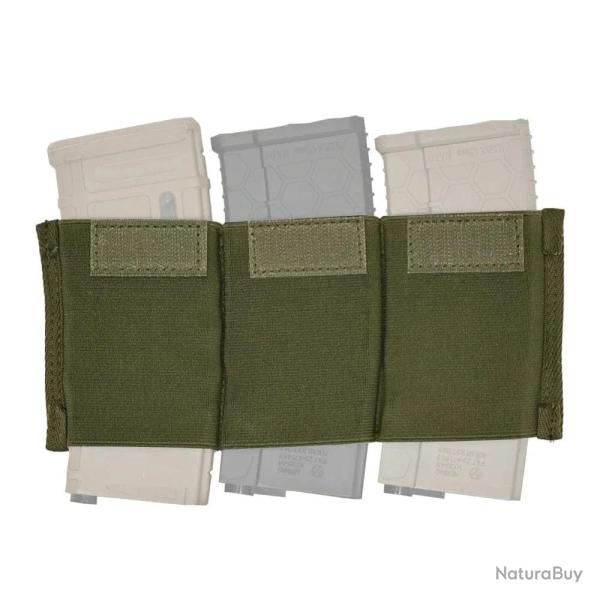 Pochette chargeur triple TACTIFANS 5.56 Micro Fight MK3 MK4 - Vert OD