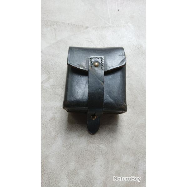 Cartouchiere cuir militaire italienne carcano 1891 TAR