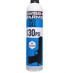 BOUTEILLE DE GAZ SWISS ARMS GREEN 130 PSI SEC 760 ML