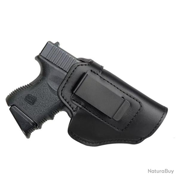 Holster Universel - Port Interne - Cuir - Gaucher - SKX INDUSTRIES