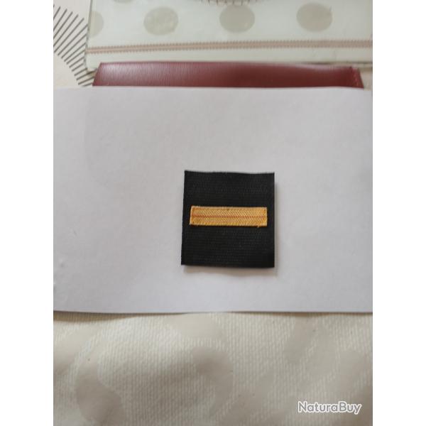 Galons militaires gendarmerie adjudant chef