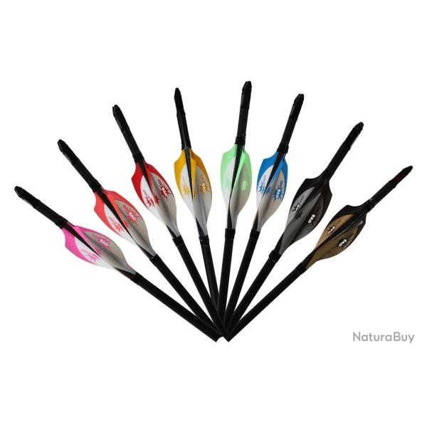 GASPRO - Plumes X-SHIELD 2" GAUCHER (LH) BLANC-ROSE