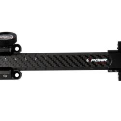 AVALON - Viseur POWR DLX Carbon Recurve NOIR DROITIER (RH)