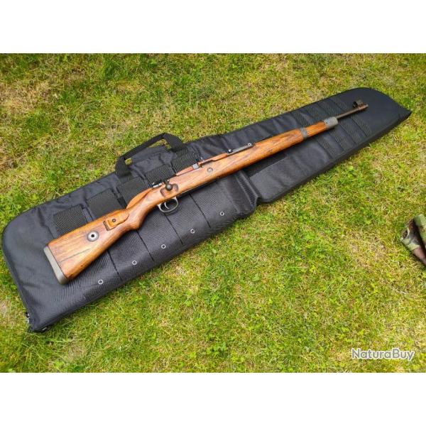 Housse pour arme 140 cm  avec sangle de transport et poches COLORIS NOIR