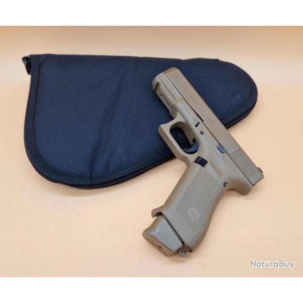 Housse arme de poing 30cm - r�volver ou pistolet - coloris NOIR