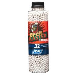 BILLES BIO 0.32G OPEN BLASTER EN BOUTEILLE DE 3300 "ASG"