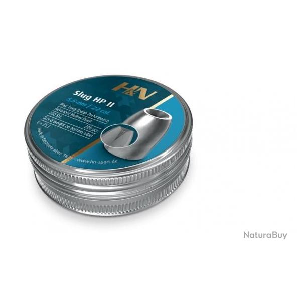Plomb 5.5 mm H&N Slug HP II 27 grains