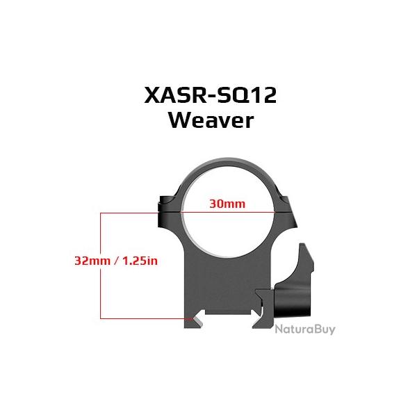 Optique vectorielle 2 pi�ces/ensemble 25.4Mm -**XASR-SQ12