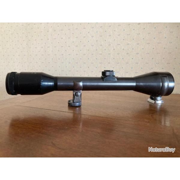 Lunette Allemande  DOLOMIT  6x 42 en acier avec montage AKAH a crochets en acier , d�rivable