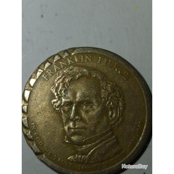 1 DOLLAR AMERICAN DEFAUT DE FABRICATION���POUR LES CONNAISSEURS DE PIECES��