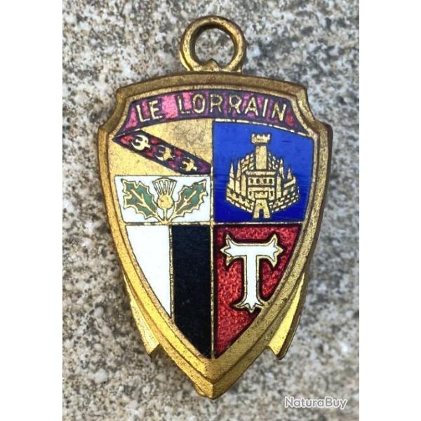 Le LORRAIN, Escorteur Rapide, pastille ovale