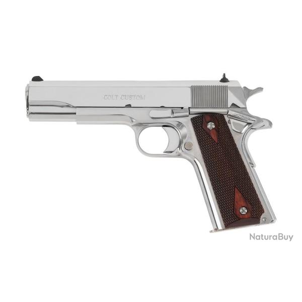 Pistolet Colt Govt Model 38 Sup 5�� Bright Stainless O1073Bsts*