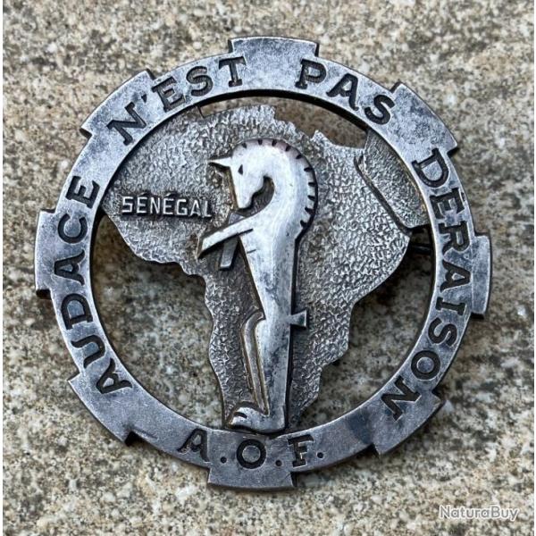 12� R.C.A. A.O.F, Audace n'est pas d�raison, SENEGAL, 41 mm