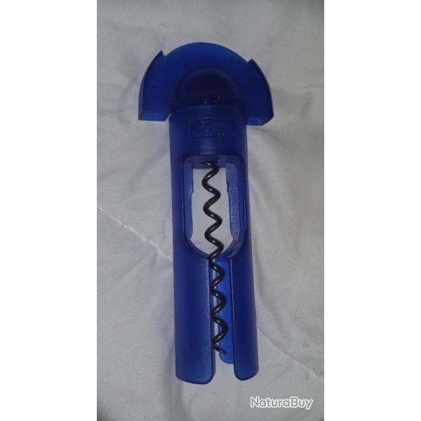 TIRE-BOUCHONS SWISS UNCORKER BLEU FONC�