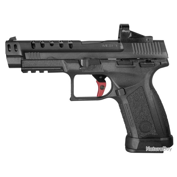PISTOLET LUGER MC9 EXTREME CAL 9X19 - NOIR