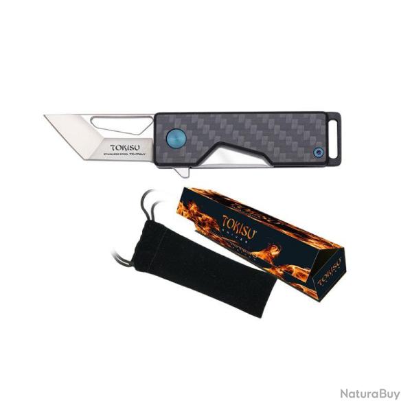 COUTEAU PLIANT TOKISU G10 LAME 4CM