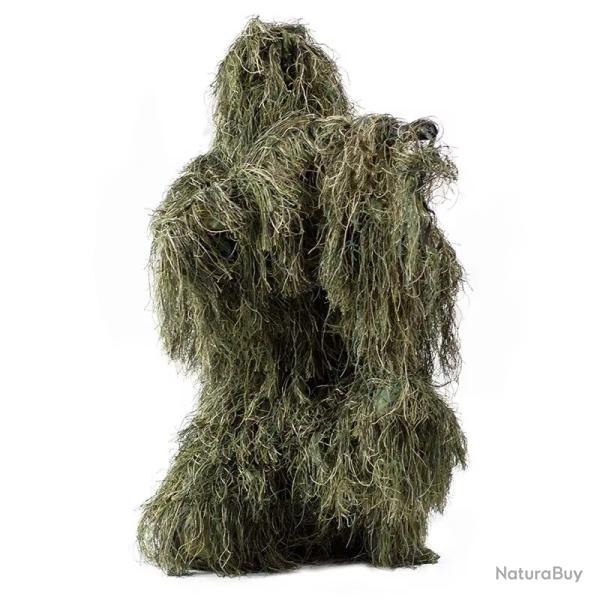 TENUE CAMOUFLAGE VETEMENT CHASSE SURVIE 140-160CM AIRSOFT TIR PHOTOGRAPHIE OBSERVATOIN OISEAU