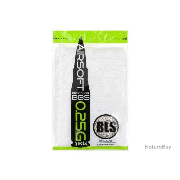 BILLES 0.25G PRECISION EN SACHET DE 1KG "BLS"