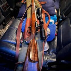 Stutzen artisanale Mauser K98 (boitier militaire 1916) toute en finesse cal 270w