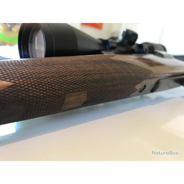 Stutzen artisanale Mauser K98 (boitier militaire 1916) toute en finesse cal 270w