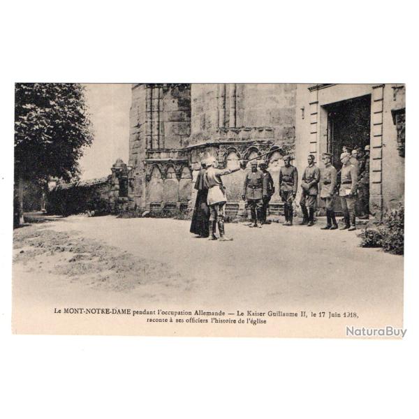 CPA - Le Mont-Notre-Dame pendant l'occupation allemande  N�1082