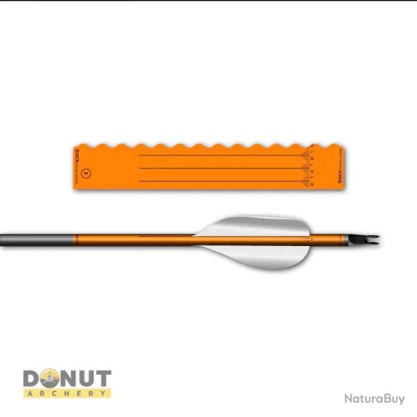 Wraps Fl�che Socx Confort Wave Edge X10 - Orange Fluo